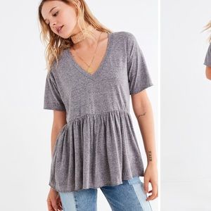 Truly Madly Deeply V Neck baby doll Top